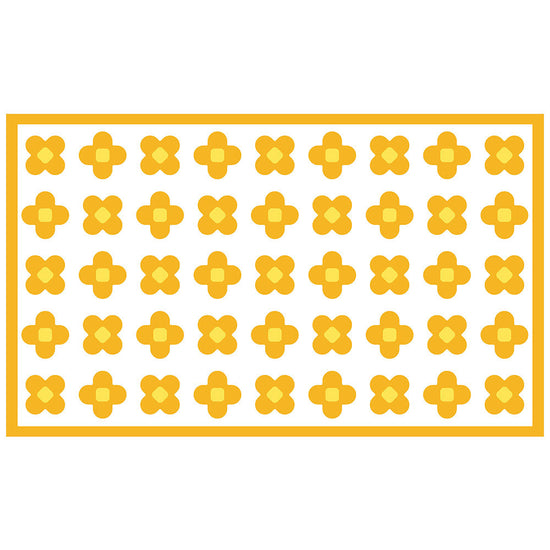 拭けるチェアマット 「Sheete me ! (シーテミー)」 90cm×150cm BLOOM DAYS ハニービーム What's poppin?