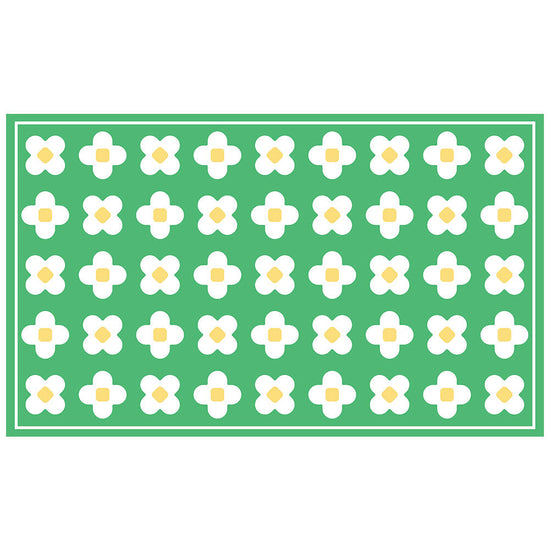 拭けるチェアマット 「Sheete me ! (シーテミー)」 90cm×150cm BLOOM DAYS メロウリーフ What's poppin?