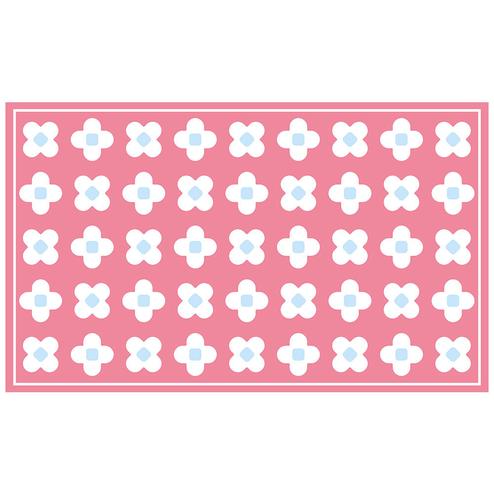 拭けるチェアマット 「Sheete me ! (シーテミー)」 90cm×150cm BLOOM DAYS ベビーベリー What's poppin?