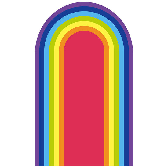 拭けるチェアマット 「Sheete me ! (シーテミー)」 90cm×150cm レインボーグルーヴ A-1 What's poppin?