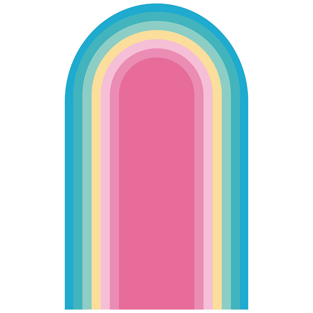 拭けるチェアマット 「Sheete me ! (シーテミー)」 90cm×150cm レインボーグルーヴ A-3 What's poppin?