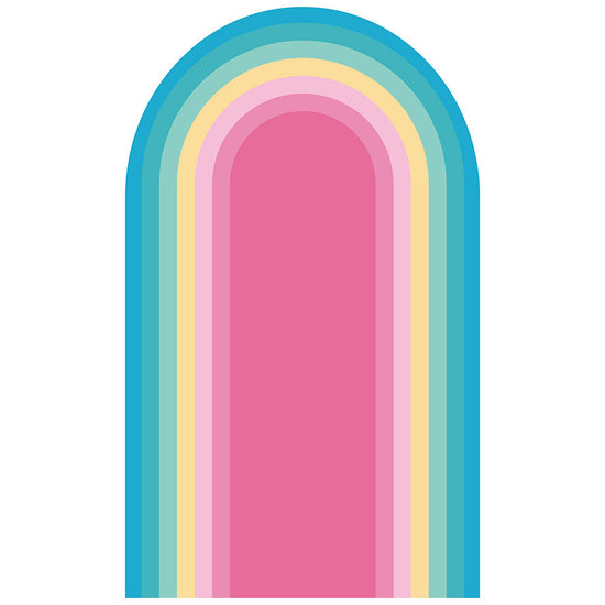 拭けるチェアマット 「Sheete me ! (シーテミー)」 90cm×150cm レインボーグルーヴ A-3 What's poppin?