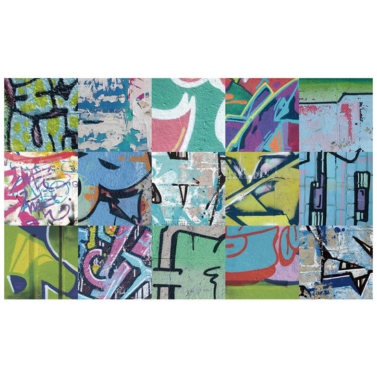 拭けるチェアマット 「Sheete me ! (シーテミー)」 90cm×150cm アーバンスプラッシュ Neon Break / VIVID What's poppin?