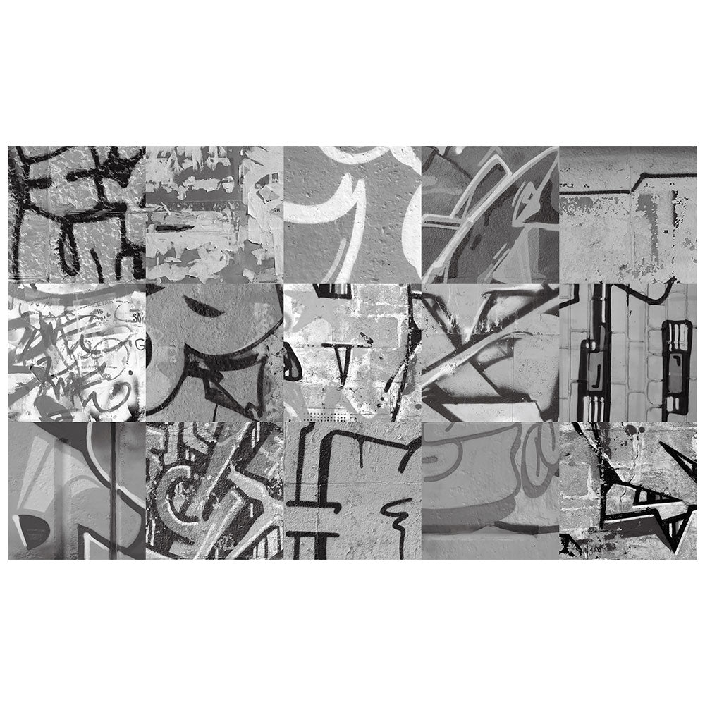 拭けるチェアマット 「Sheete me ! (シーテミー)」 90cm×150cm アーバンスプラッシュ Neon Break / MONO What's poppin?