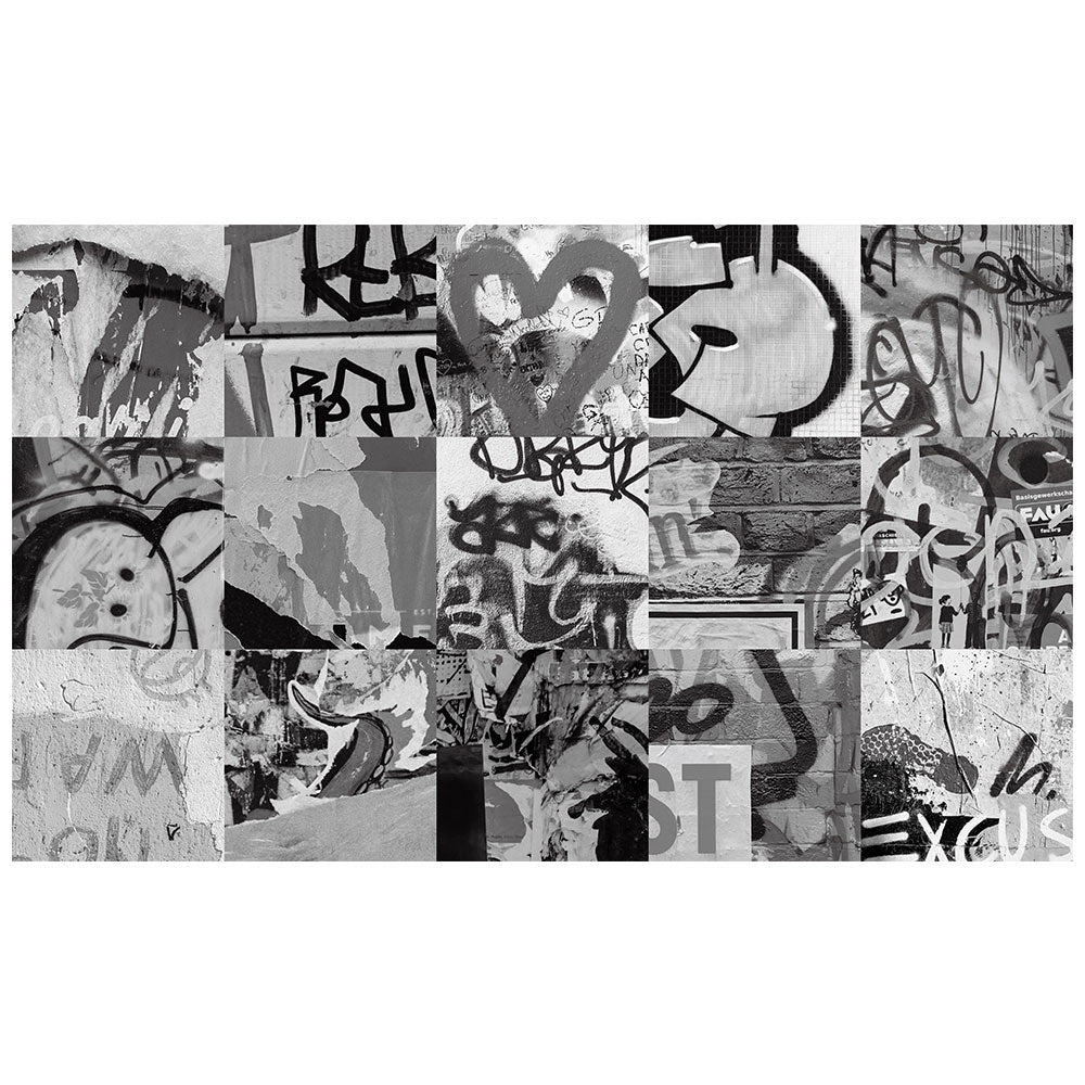 拭けるチェアマット 「Sheete me ! (シーテミー)」 90cm×150cm アーバンスプラッシュ Fade out / MONO What's poppin?