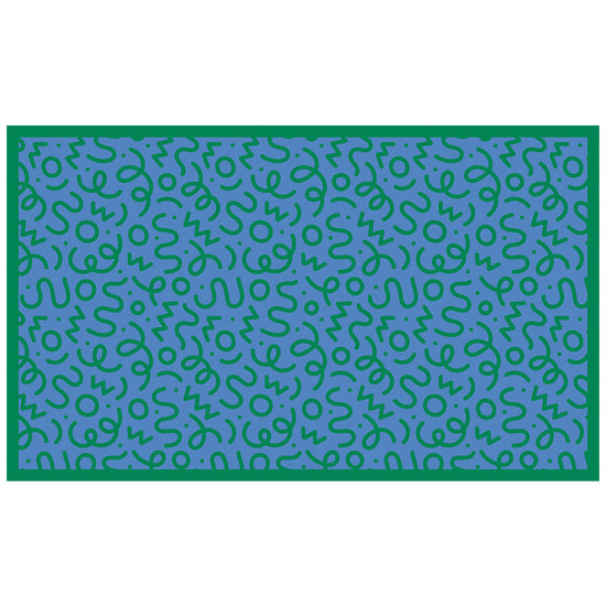 拭けるチェアマット 「Sheete me ! (シーテミー)」 90cm×150cm WIGGLE WAVE クールトラック What's poppin?