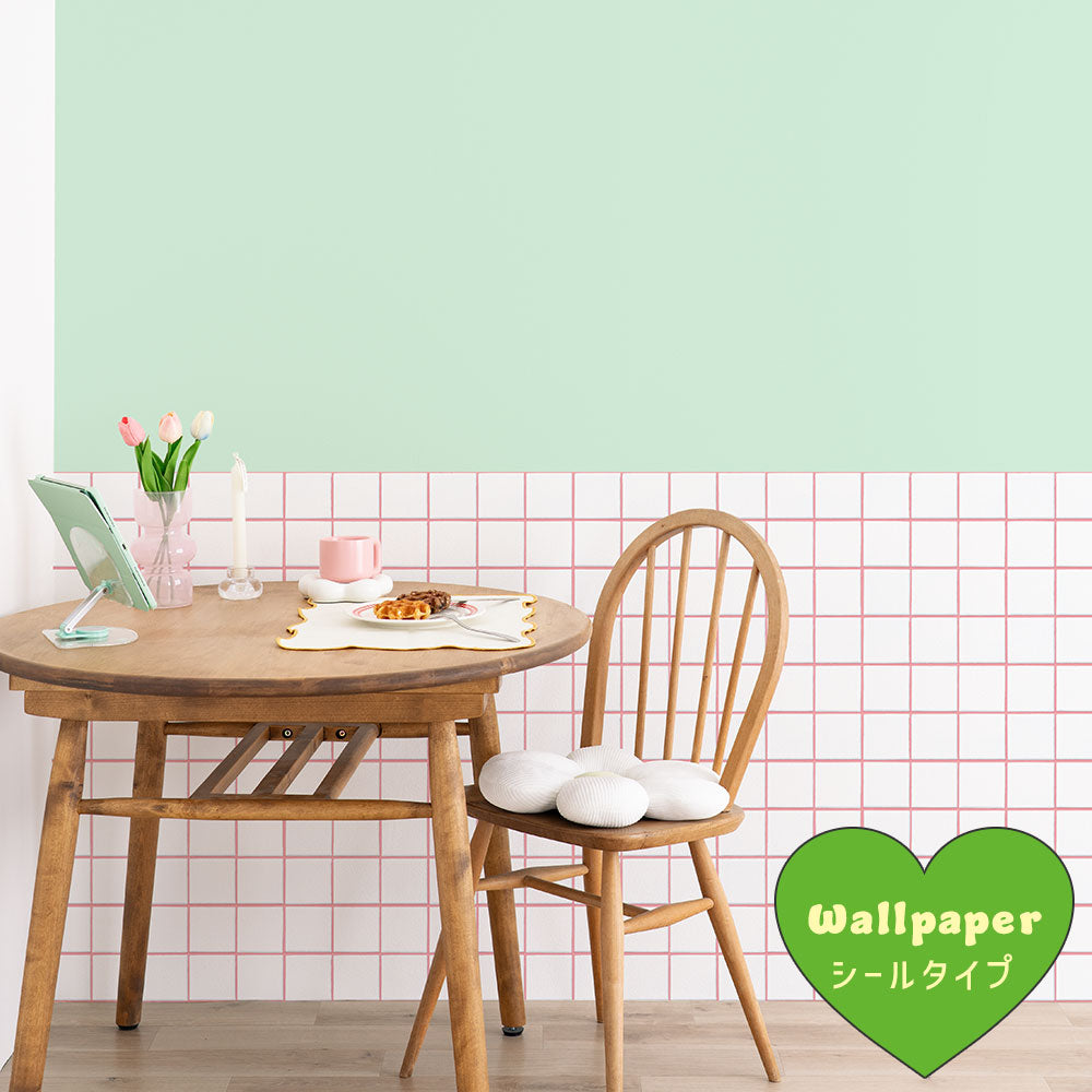 はがせる壁紙 シールタイプ What's poppin? キャンディタイル ベビーフルール