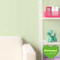 はがせる壁紙 シールタイプ What's poppin? ピンクニックギンガムmini (49cm×2.5mサイズ) グリーンウィンク