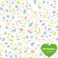 【サンプル】はがせるフリース壁紙 シールタイプ What's poppin? POPPIN’ TERRAZZO マカロン