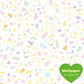 【サンプル】はがせるフリース壁紙 シールタイプ What's poppin? POPPIN’ TERRAZZO ペールミックス
