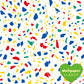 【サンプル】はがせるフリース壁紙 シールタイプ What's poppin? POPPIN’ TERRAZZO トイボックス