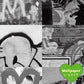 【サンプル】はがせるフリース壁紙 シールタイプ What's poppin? アーバンスプラッシュ Hype Tag / MONO