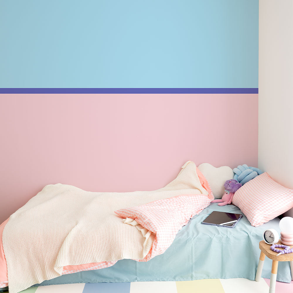 はがせる壁紙 のりなしタイプ What's poppin? トリプレットカラーズ サマーバブル