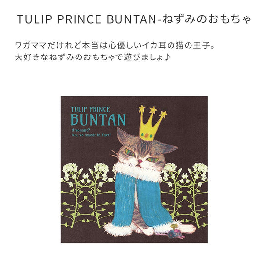 TULIP PRINCE BUNTAN-ねずみのおもちゃ デザインコンセプト
