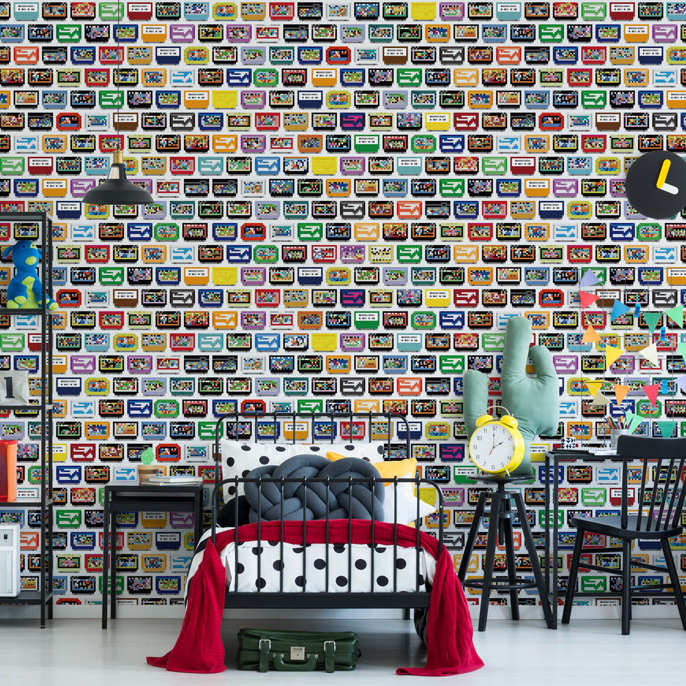 はがせるミューラル壁紙 シールタイプ WALLTZ ウォルツ 江南匡晃 Pixel Cartridge TWZ-PXCT