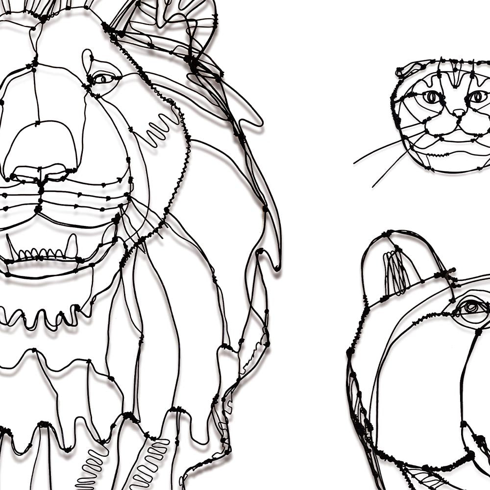 【卸専用】のりなしタイプ はがせるミューラル壁紙 WALLTZ ウォルツ HAyU 小川学 HAyU animals NWZ-HYAM