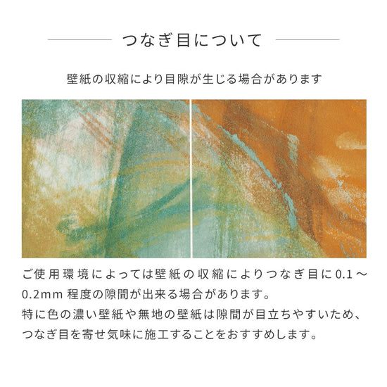 壁紙の繋ぎ目について