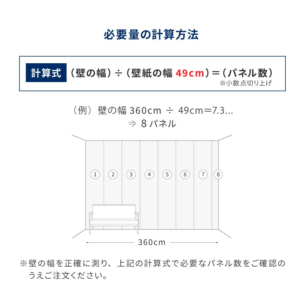 必要量の計算方法