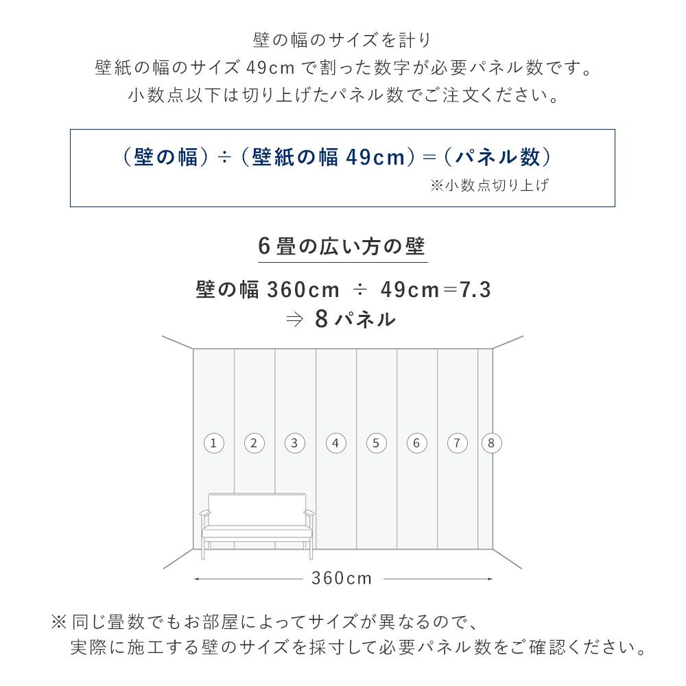 はがせる壁紙 のりなしタイプ スモールメトロ (49cm×2.5mサイズ) NKH-SM03 グレー