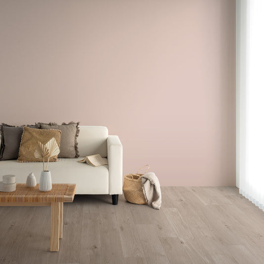 Y25-2901 壁紙 のり付き クロス / ルノン / フレッシュ ピンクの無地【15m+施工道具セット】