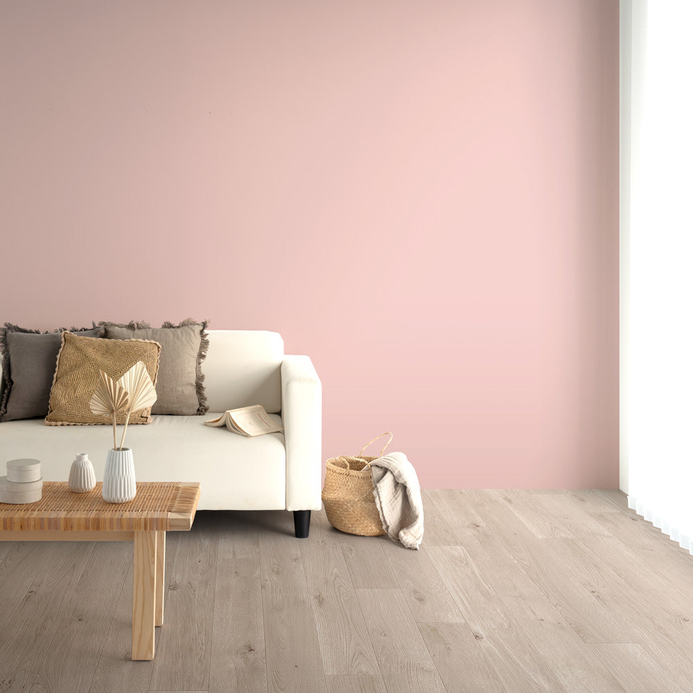 Y25-2902 壁紙 のり付き クロス / ルノン / フレッシュ ピンクの無地【15m+施工道具セット】