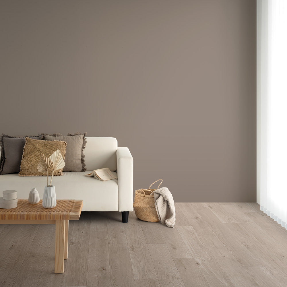 Y25-2929 壁紙 のりなし クロス / ルノン / フレッシュ グレーの無地【50m巻】