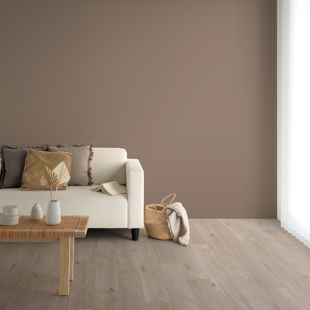 Y25-2933 壁紙 のりなし クロス / ルノン / フレッシュ ブラウンの無地【サンプル】