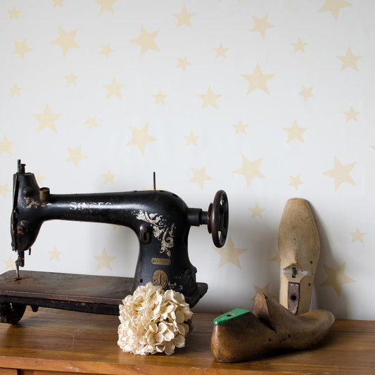 【在庫限り】 のり付き壁紙 サンゲツ×本舗オリジナル Harelu / stellar / Morning Gold 15m巻 ZC4001