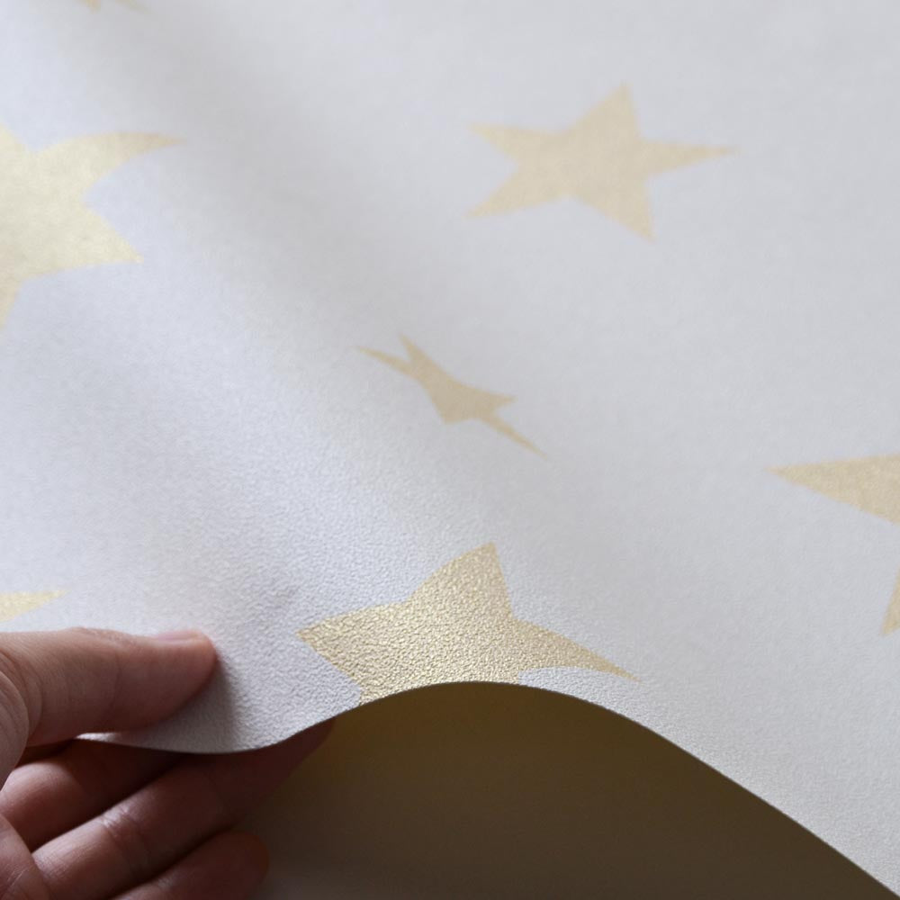 【在庫限り】 のりなし壁紙 サンゲツ×本舗オリジナル Harelu / stellar / Morning Gold 50m巻 ZC4001