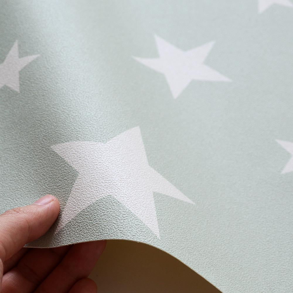 【在庫限り】 のり付き壁紙 サンゲツ×本舗オリジナル Harelu / stellar / Misty Green 15m巻 ZC4006