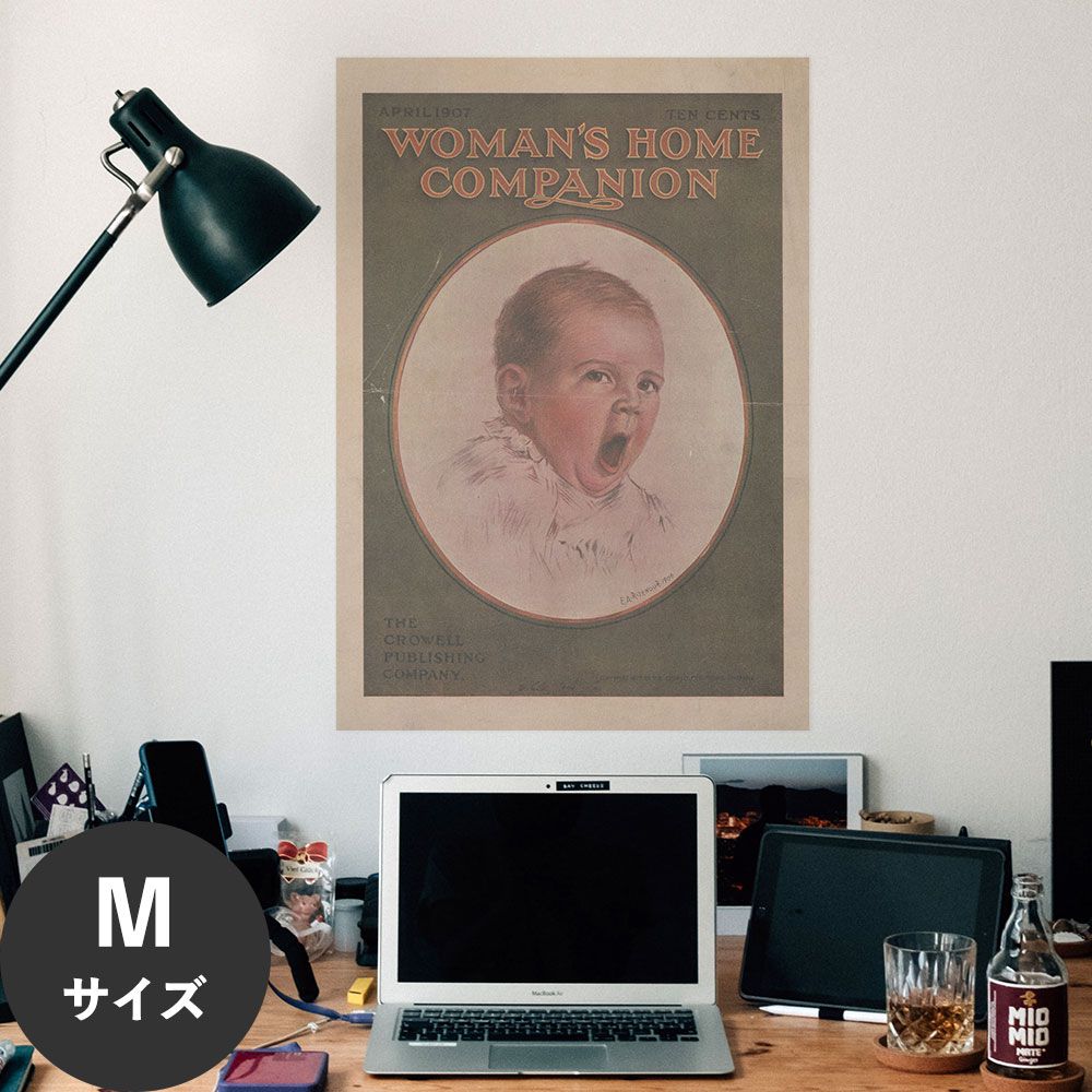 Hattan Art Poster ハッタンアートポスター Woman’s Home Companion, April 1907 / HP-00008 Mサイズ(45cm×64cm)
