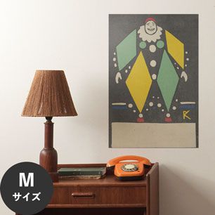 Hattan Art Poster ハッタンアートポスター Clown / HP-00038 Mサイズ(45cm×67cm)