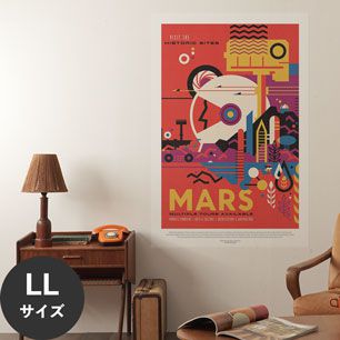 Hattan Art Poster ハッタンアートポスター Mars / HP-00066 LLサイズ(90cm×134cm)