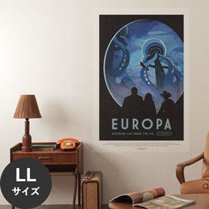 Hattan Art Poster ハッタンアートポスター Europa / HP-00069 LLサイズ(90cm×134cm)