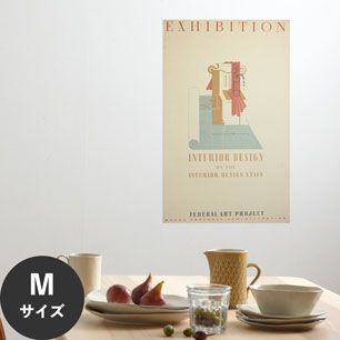 Hattan Art Poster ハッタンアートポスター Exhibition Interior design  / HP-00072 Mサイズ(45cm×72cm)