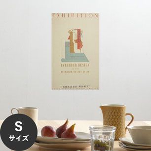 Hattan Art Poster ハッタンアートポスター Exhibition Interior design  / HP-00072 Sサイズ(28cm×45cm)