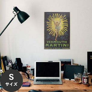 Hattan Art Poster ハッタンアートポスター Vermouth Martini / HP-00090 Sサイズ(32cm×45cm)