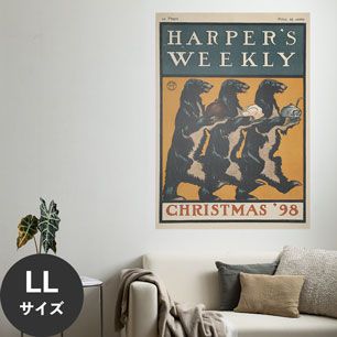 Hattan Art Poster ハッタンアートポスター Harper’s weekly, Christmas ’98 / HP-00106 LLサイズ(90cm×126cm)