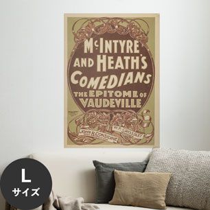 Hattan Art Poster ハッタンアートポスター Comedians the epitome of vaudeville / HP-00118 Lサイズ(64cm×90cm)