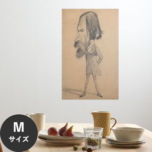 Hattan Art Poster ハッタンアートポスター モネ Caricature of Auguste Vacquerie / HP-00131 Mサイズ(45cm×72cm)