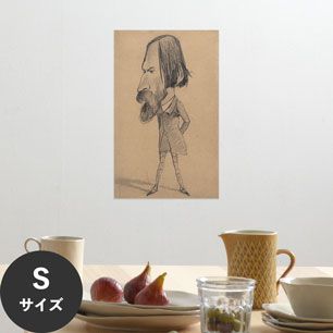 Hattan Art Poster ハッタンアートポスター モネ Caricature of Auguste Vacquerie / HP-00131 Sサイズ(28cm×45cm)