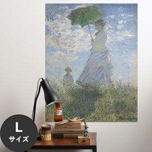 Hattan Art Poster ハッタンアートポスター モネ Woman with a Parasol / HP-00134 Lサイズ(70cm×90cm)