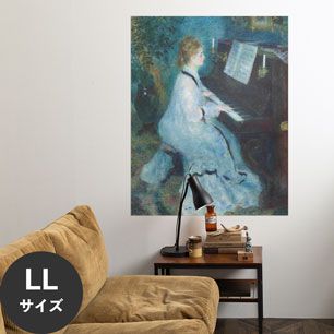 Hattan Art Poster ハッタンアートポスター ルノワール Woman at the Piano / HP-00137 LLサイズ(90cm×114cm)