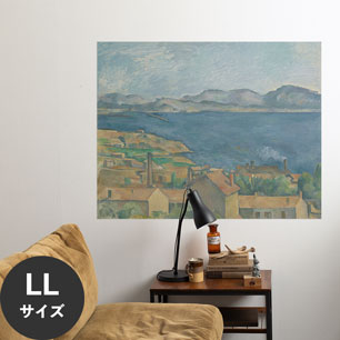 Hattan Art Poster ハッタンアートポスター The Bay of Marseilles, Seen from L’Estaque/ HP-00214 LLサイズ(114cm×90cm)