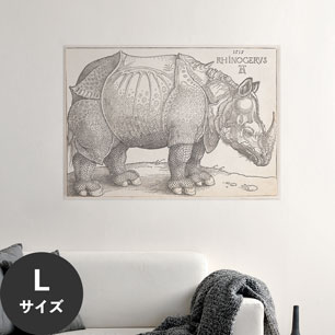 Hattan Art Poster ハッタンアートポスター The rhinoceros / HP-00216 Lサイズ(90cm×64cm)