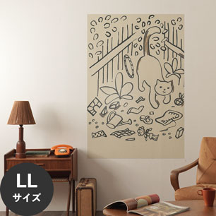 Hattan Art Poster ハッタンアートポスター I Had a Dog and a Cat Pl 35 / HP-00228 LLサイズ(90cm×134cm)