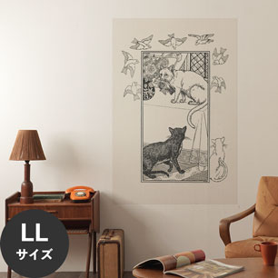 Hattan Art Poster ハッタンアートポスター A hundred anecdotes of animals pl 017 / HP-00238 LLサイズ(90cm×134cm)