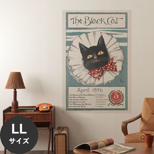 Hattan Art Poster ハッタンアートポスター The black cat, April 1896 / HP-00243 LLサイズ(90cm×134cm)