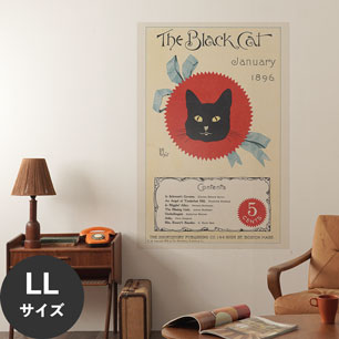 Hattan Art Poster ハッタンアートポスター The black cat, January 1896 / HP-00244 LLサイズ(90cm×134cm)