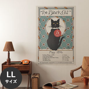 Hattan Art Poster ハッタンアートポスター The black cat, May 1896 / HP-00245 LLサイズ(90cm×134cm)